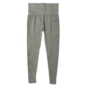 Set Active Sculptflex Sage Green Seamless 7/8 Compression Leggings Small NWOT